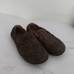 Lisbeth Joe Cheetah/Leopard Barefoot Wide Toe Box Loafers